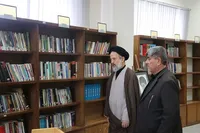 تصاویر/ بازدید رئیس دفتر نماینده ولی فقیه در استان و امام جمعه تبریز، از کتابخانه تخصصی دفاع مقدس و مقاومت