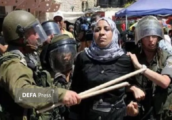 بازداشت زنان فلسطینی