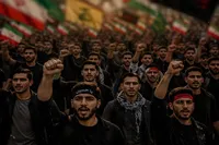 فیلم/ نمایش همبستگی و آمادگی ملی مردم انقلابی مازندران در تجمع شبانه