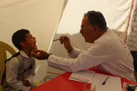 ارائه خدمات جهادی هلال‌احمر زنجان