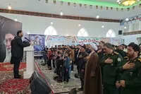 تصاویر/ یادواره ملی شهدای قیام انقلابی مردم روستای نیارق