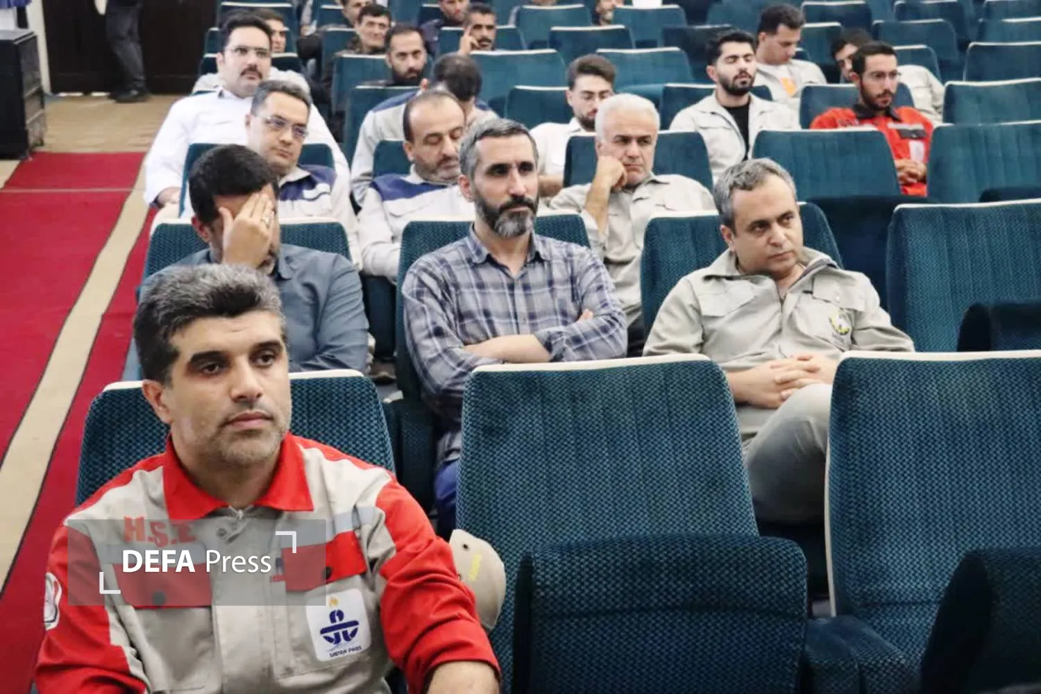 تصاویر/ آئین چهل‌وششمین سالگرد بزرگداشت هفته دفاع مقدس در شرکت ایران صدرا