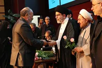 تصاویر/ مراسم تجلیل و تکریم خانواده‌های شهدای جنگ رمضان در البرز
