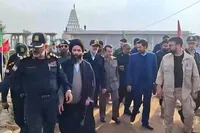 بازدید سردار رادان و سردار کارگر از یادمان فتح المبین