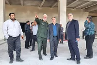 بازدید جمعی از مدیران استان از پروژه موزه دفاع مقدس و مقاومت خوزستان