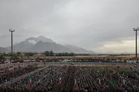 فیلم/ اجتماع «جان فدای ایران» در کرمانشاه