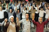 تصاویر/ میدان داری مردم خراسان شمالی در شب یکصد و هشتاد و نهمین شب دفاع از وطن