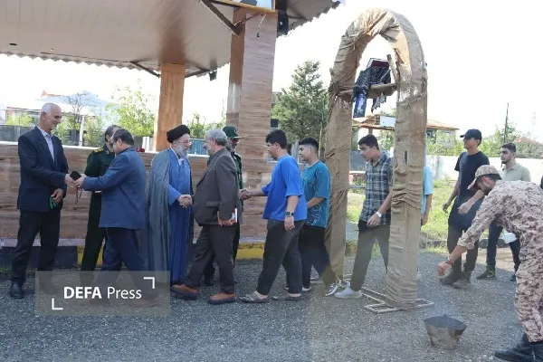 اعزام ۷۵ نفر از رضوانشهر به مناطق عملیاتی غرب کشور