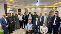 تجلیل مسئولان استان همدان از آزاده سرافراز «محمدابراهیم غفاریان» + تصاویر