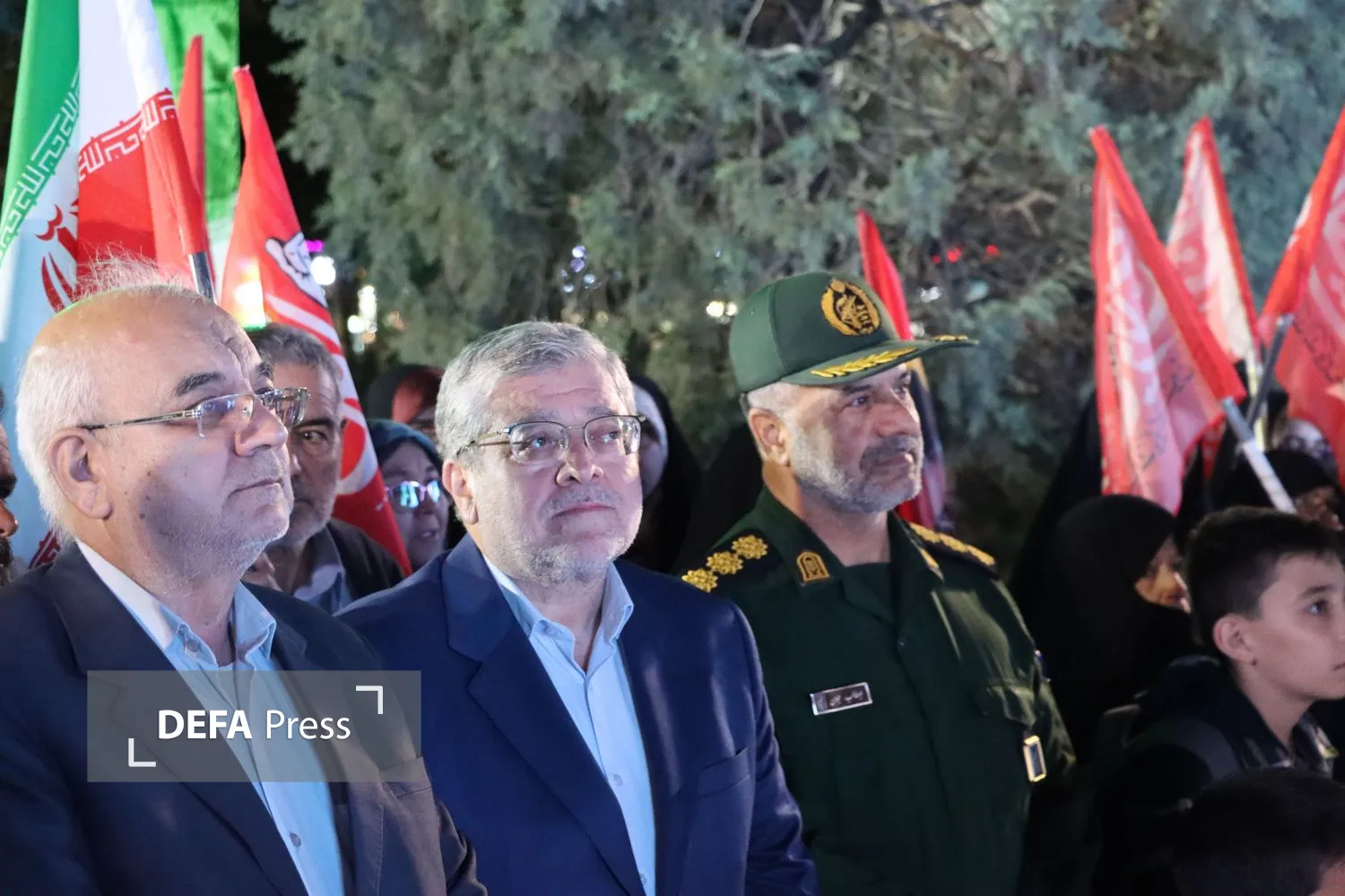 تصاویر/ یادمان شهدای گمنام بوستان ملت افتتاح شد