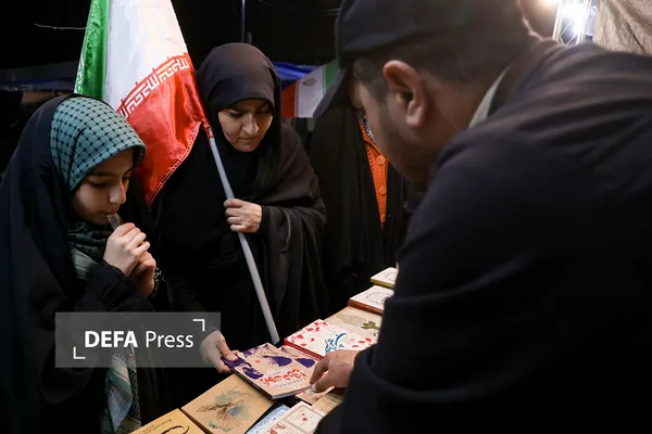 غرفه مرکز اسناد، تحقیقات و نشر ارزش های دفاع مقدس و مجاهدت های سپاه در میدان ونک