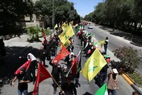 تصاویر/ قافله عزا و حماسه رزمندگان اسلام اصفهان در روز عاشورای حسینی