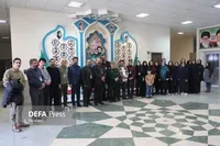 تصاویر 2/ کارگاه تخصصی کارتون و پوستر دفاع مقدس در تبریز برگزار شد