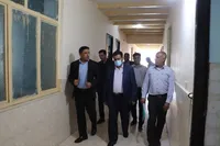 بازدید میدانی فرماندار بندرعباس از مراکز آموزشی بخش فین در آستانه آغاز سال تحصیلی