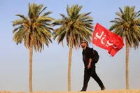 تصاویر/ زائران حسینی در مسیر بهشت