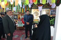 دیدار مدیرکل بنیاد شهید همدان با خانواده شهید «حمید غنی‌زادیان» + تصاویر