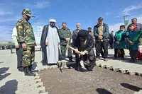  آغاز عملیات احداث یادمان شهدای گمنام در مصلای زنجان