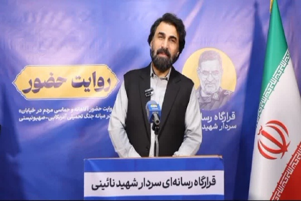 صابری خراسانی: مردم مبعوثان صحنه در بزنگاه تاریخ هستند؛ نقش حیاتی رسانه‌ها در انعکاس حماسه حضور