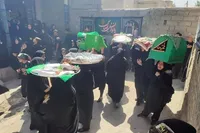 برگزاری آیین ۱۲۲ ساله «خنچه‌بران» در روستای تکه نهاوند