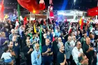 فیلم/ حماسه تنکابنی‌ها در شب‌های اقتدار ایران