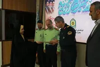 فیلم/ آئین تجلیل از خبرنگاران در فرماندهی انتظامی مازندران