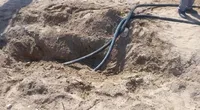خط لوله ۳ کیلومتری قاچاق سوخت منهدم شد