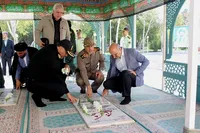 بازدید سردار کارگر از موزه دفاع مقدس اصفهان