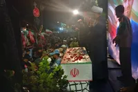وداعی آمیخته با اشک و حسرت در بیرجند+ تصاویر و فیلم