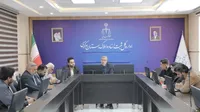 تصاویر/ نشست خبری مدیر کل ثبت اسناد و املاک استان مرکزی برگزار شد