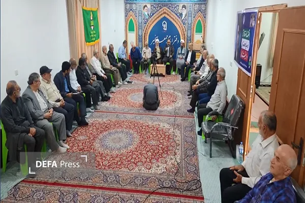 برگزاری جلسه هفتگی دفتر حفظ آثار و نشر ارزش‌های دفاع مقدس و مقاومت بابلسر