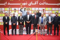 تقدیر از خانواده شهید «سیدمحمد صادق حسینی» در مسابقات قهرمانی کاتای جودوی کشور