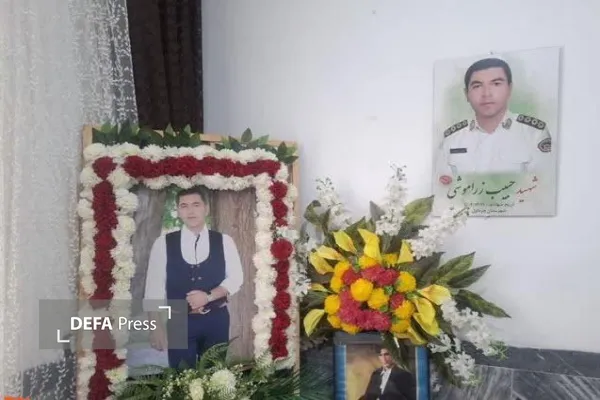 همسر شهید حبیب زراموشی همسر شهید حبیب زراموشی