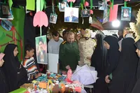 تصاویر/ برگزاری جشنواره و نمایشگاه «اسوه» بمناسبت هفته دفاع مقدس در تجمعات مردمی شهرستان بجنورد