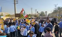 آغاز راهپیمایی ۱۳ آبان در بوشهر