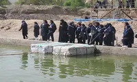 تصاویر/ بازدید دانش‌آموزان مدارس مشهدالرضا از شهرک «مقاومت» در مشهد