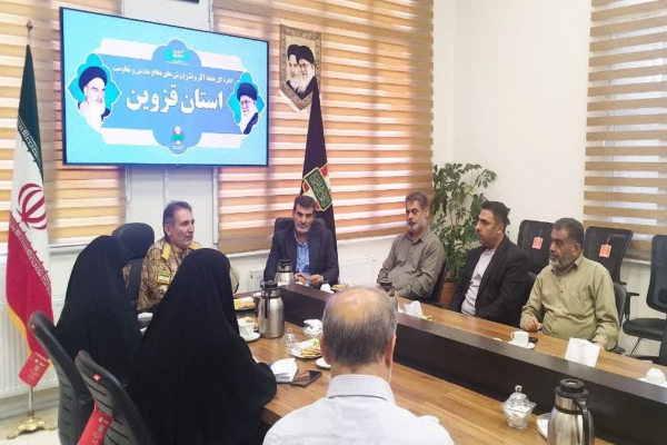 مدیرکل بنیاد شهید قزوین و مدیرکل حفظ آثار دفاع مقدس بر گسترش همکاریهای مشترک تأکید کردند مدیرکل بنیاد شهید قزوین و مدیرکل حفظ آثار دفاع مقدس بر گسترش همکاریهای مشترک تأکید کردند