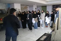 تصاویر/ بازدید دانشجویان دانشگاه علوم پزشکی از موزه دفاع مقدس ارومیه