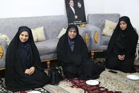 دیدار مدیرکل امور بانوان استانداری کهگیلویه و بویراحمد با خانواده شهیده «یکتا امیریان» در یاسوج+ تصاویر