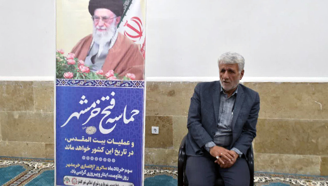 طنین یاد و خاطره حماسه‌سازان «الی بیت‌المقدس» در گلسار