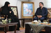 تصاویر/ تجلیل استاندار همدان از مقام شامخ سردار شهید «قهاری‌سعید»