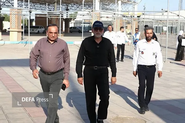 بازدید رئیس اورژانس کشور از مرز چذابه