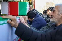 وداع تبریز با فرزندان شهیدش؛ تشییع پیکر شهدای حملات اخیر