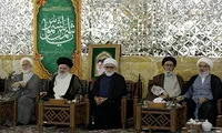 تصاویر/ دیدار شرکت‌کنندگان کنگره جهانی حضرت رضا علیه‌السلام با تولیت آستان قدس رضوی