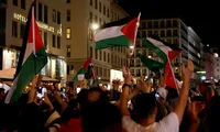 Austrians hold pro-Palestine rally in Vienna