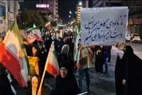 فیلم/ حماسه مردم تنکابن در هفتادو ششمین شب مقاومت و اقتدار