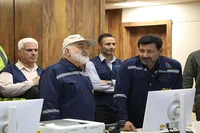 بازدید استاندار خوزستان از شرکت گاز استان