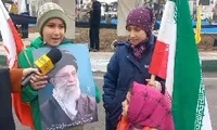 فیلم/ پیام دهه‌نودی‌ها در راهپیمایی روز قدس