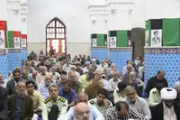 تصاویر/نمازجمعه یزد از قاب دوربین
