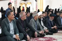 مراسم چهلمین روز شهادت سرهنگ پاسدار شهید «سید اسماعیل یزدان‌منش» در یاسوج
