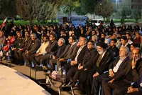 آیین یادواره شهدای فرادنبه و افتتاح میدان و یادمان شهدای این شهر با حضور استاندار و مسئولین ارشد استان برگزار شد